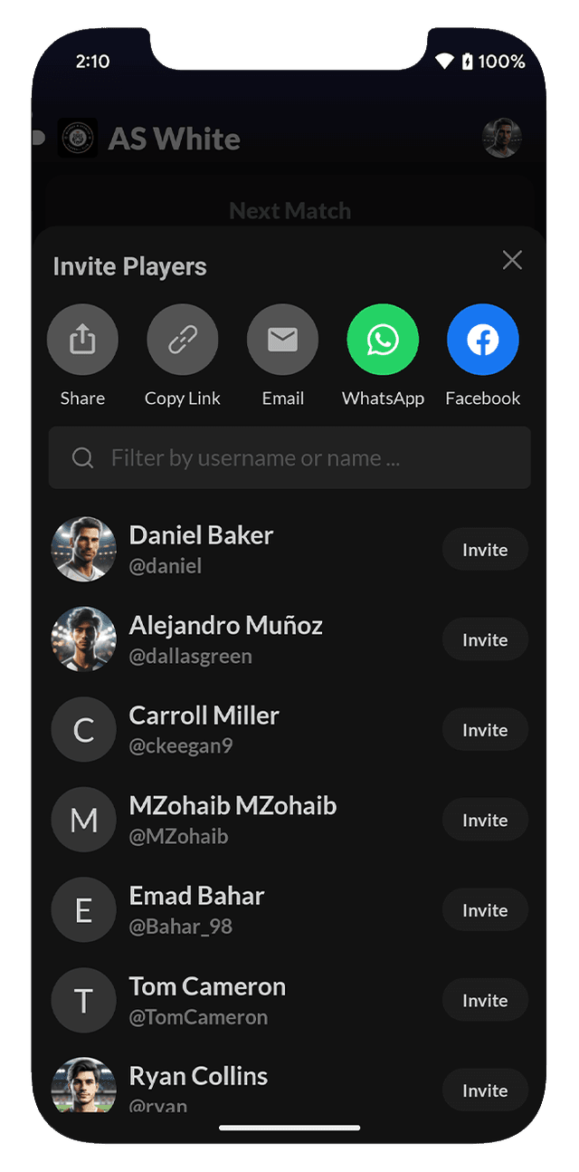 Find And Approach Players